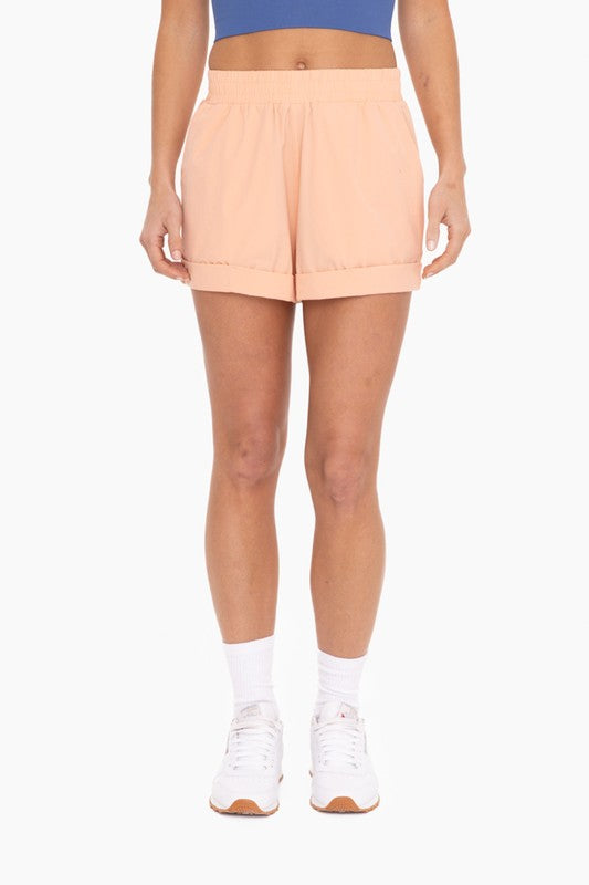 High Waist Athleisure Shorts