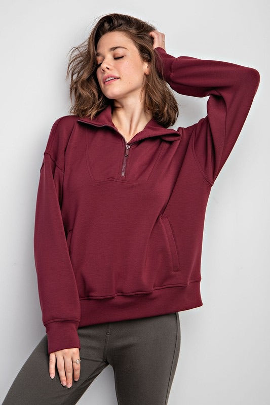 Modal Half Zip