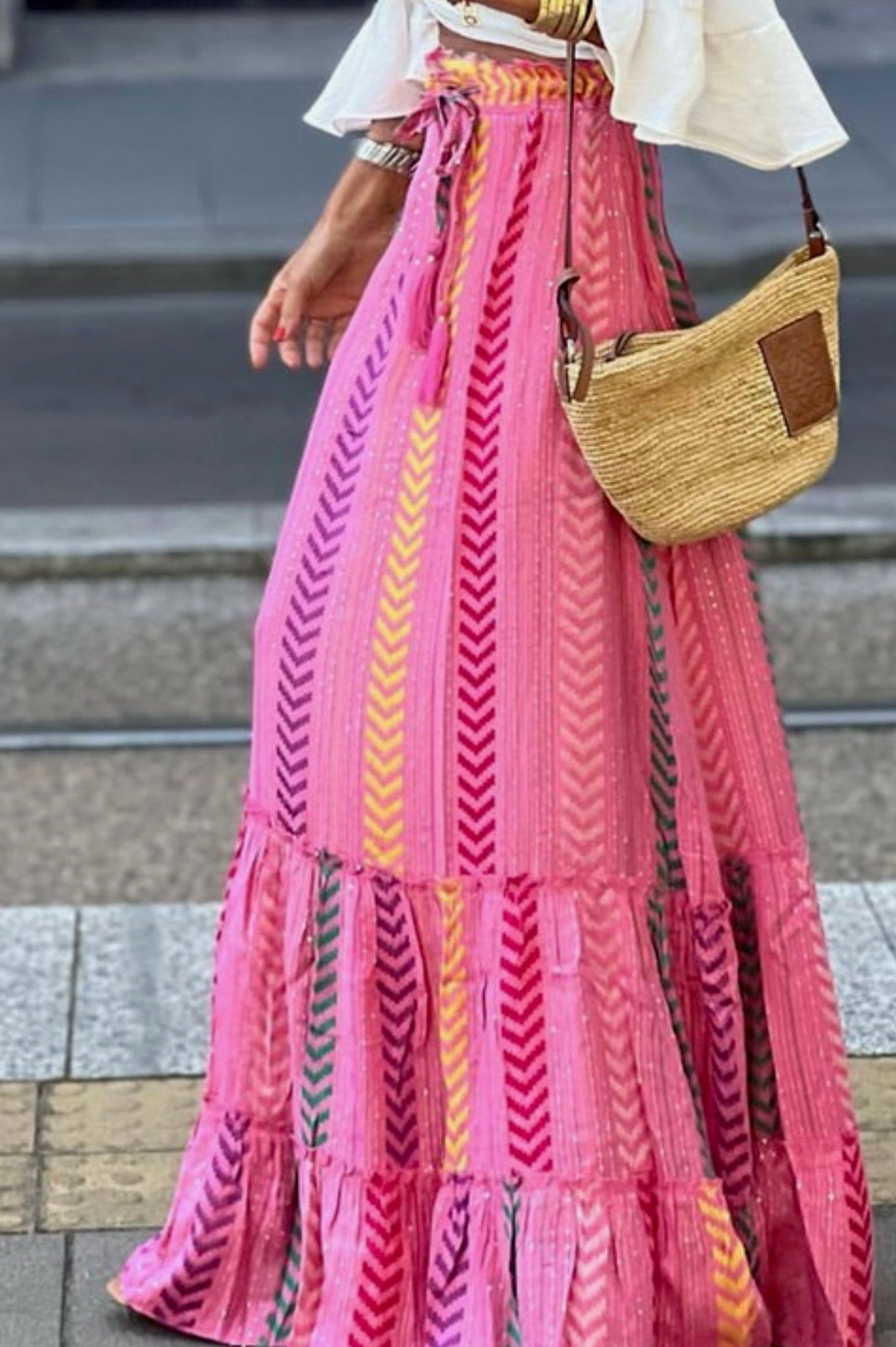 Bohemian Maxi Skirt