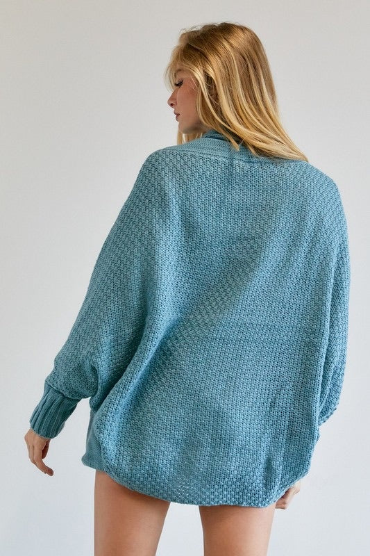 Knit Dolman Sleeve Cardigan