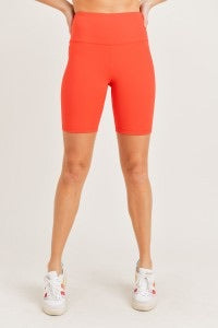 Christine Biker Short - Orange