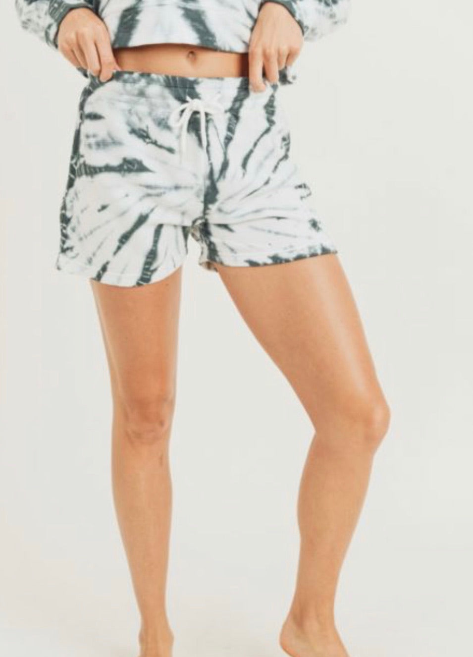 Tie Dye Athleisure Shorts