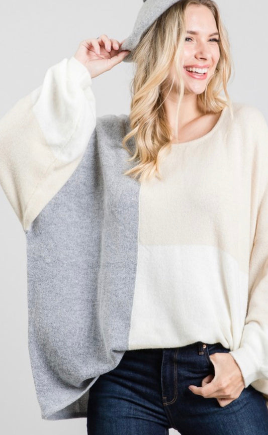 Sylvie Puff Sleeve Sweater
