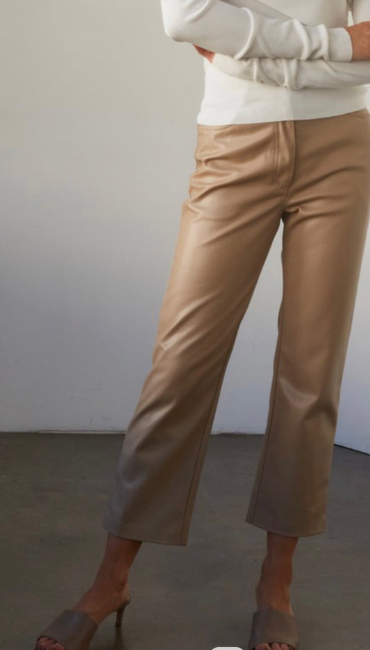 Marlow Faux Leather Pant