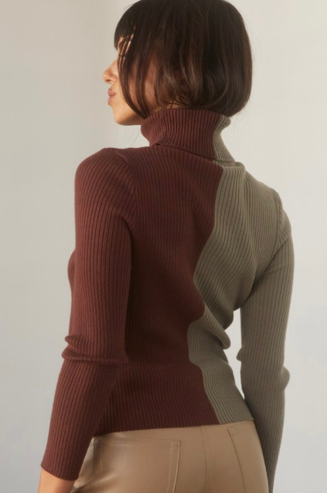 Janis Color Block Sweater