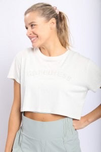 Happiness Cropped Tee