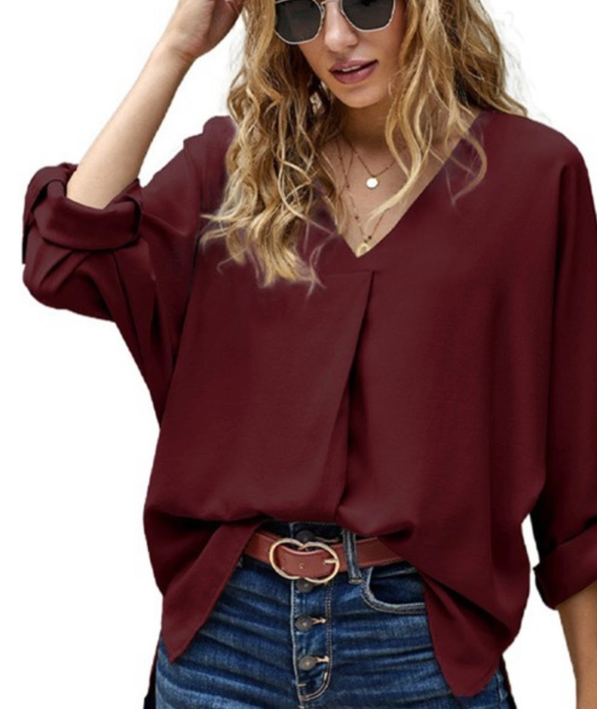 French Tuck Blouse